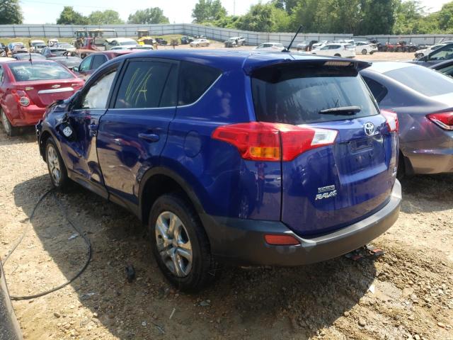 Photo 3 from auction – 2015 TOYOTA RAV4 LE with VIN 2T3BFREV6FW294721
