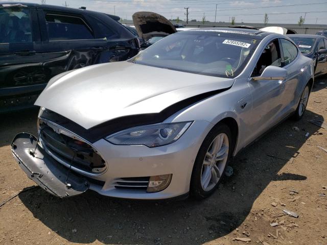 Photo 2 from auction – 2014 TESLA MODEL S with VIN 5YJSA1H19EFP62289