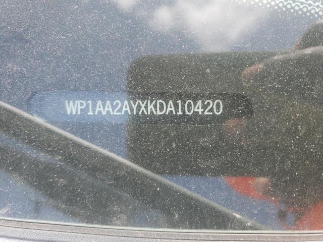 Photo 10 from auction – 2019 PORSCHE CAYENNE with VIN WP1AA2AYXKDA10420