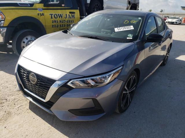 Photo 2 from auction – 2020 NISSAN SENTRA SR with VIN 3N1AB8DV1LY282701