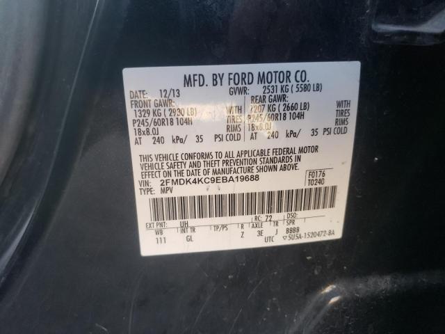 Photo 10 from auction – 2014 FORD EDGE LIMIT with VIN 2FMDK4KC9EBA19688