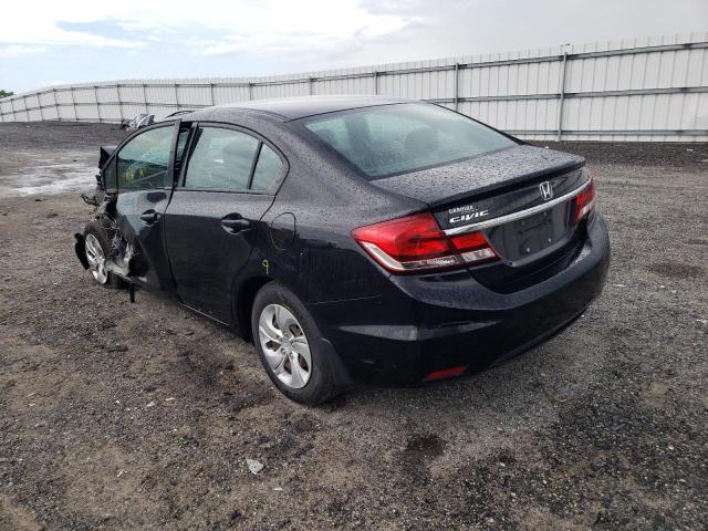 Photo 3 from auction – 2013 HONDA CIVIC LX with VIN 19XFB2F56DE044505