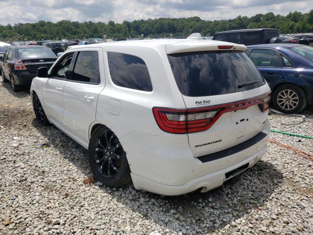 Photo 3 from auction – 2020 DODGE DURANGO GT with VIN 1C4RDHDG1LC145939