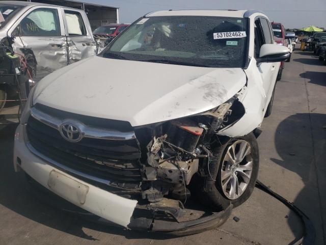 Photo 2 from auction – 2014 TOYOTA HIGHLANDER with VIN 5TDKKRFH1ES007242