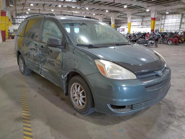 TOYOTA SIENNA CE 2004 with VIN 5TDZA23C94S002919 - Photo from auction