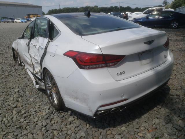Photo 3 from auction – 2019 GENESIS G80 BASE with VIN KMHGN4JF7KU286821