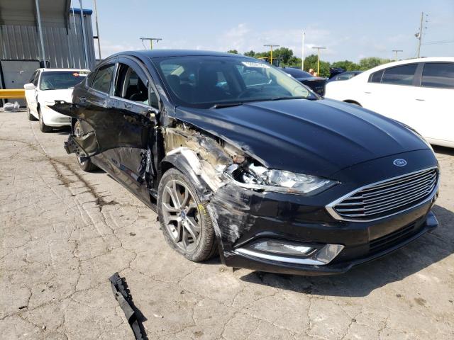 FORD FUSION S 2017 with VIN 3FA6P0G76HR240132 - Photo from auction