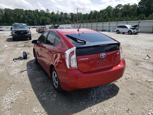 Photo 3 from auction – 2015 TOYOTA PRIUS with VIN JTDKN3DU4F0470534