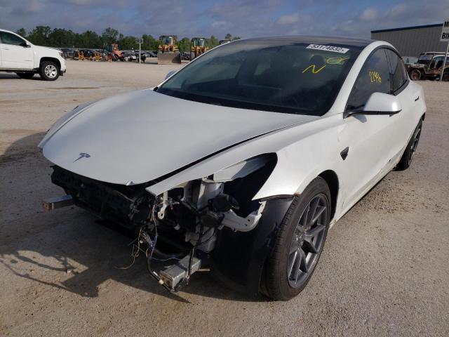 Photo 2 from auction – 2021 TESLA MODEL 3 with VIN 5YJ3E1EA9MF861495