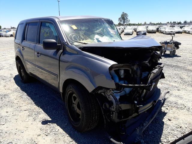 HONDA PILOT EX 2015 with VIN 5FNYF3H43FB008761 - Photo from auction
