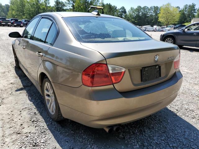 Photo 3 from auction – 2007 BMW 328 I with VIN WBAVA33517PG49710