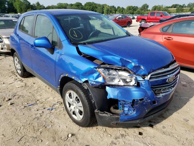 CHEVROLET TRAX LS 2015 with VIN KL7CJKSBXFB213391 - Photo from auction