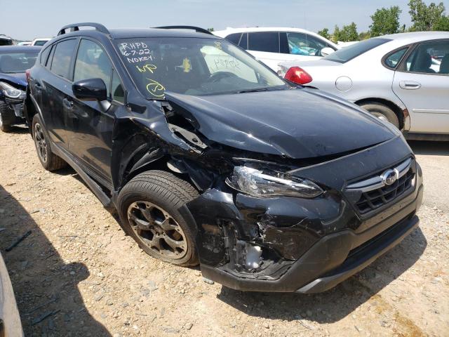 SUBARU CROSSTREK 2021 with VIN JF2GTAPC1M8233244 - Photo from auction