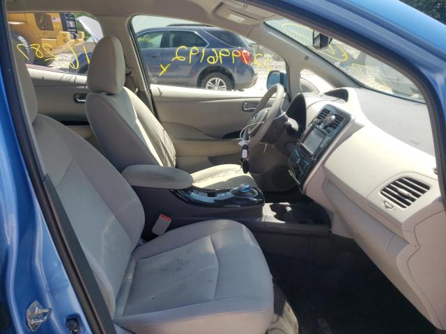 Photo 5 from auction – 2012 NISSAN LEAF with VIN JN1AZ0CP5CT023783