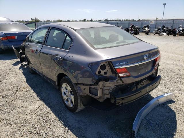 Photo 3 from auction – 2015 HONDA CIVIC LX with VIN 19XFB2F54FE279536