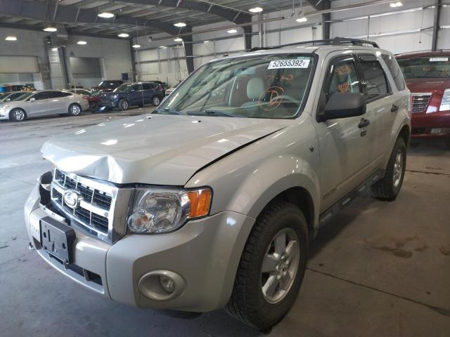 Photo 2 from auction – 2008 FORD ESCAPE XLT with VIN 1FMCU93168KE20786