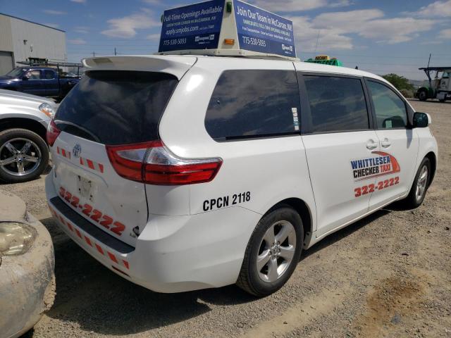 Photo 4 from auction – 2015 TOYOTA SIENNA LE with VIN 5TDKK3DC5FS585740