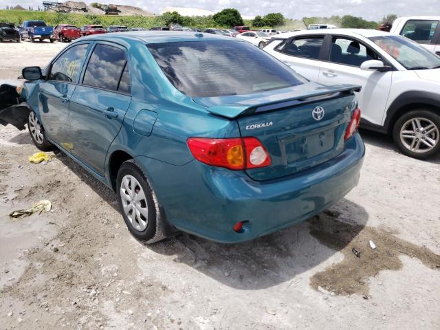Photo 3 from auction – 2010 TOYOTA COROLLA BA with VIN JTDBU4EE1A9117477