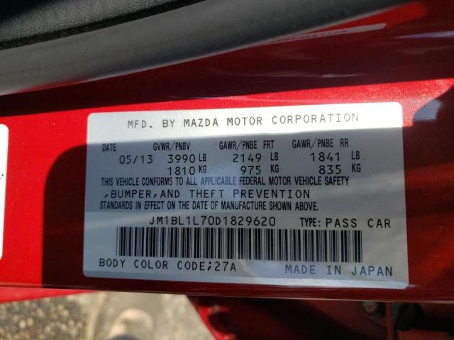 Photo 10 from auction – 2013 MAZDA 3 I with VIN JM1BL1L70D1829620