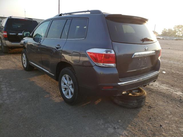 Photo 3 from auction – 2012 TOYOTA HIGHLANDER with VIN 5TDZK3EH4CS075920