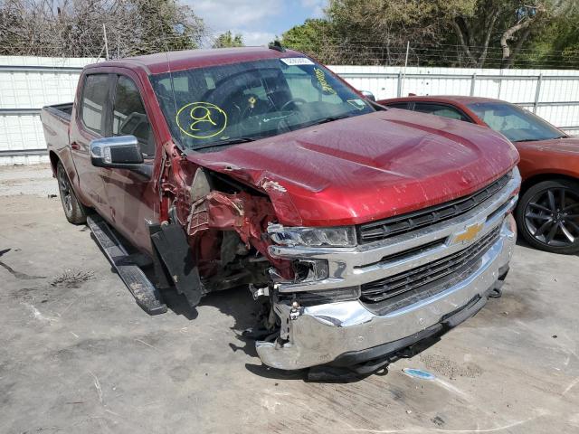 CHEVROLET SILVERADO 2021 with VIN 1GCUYDED0MZ214405 - Photo from auction