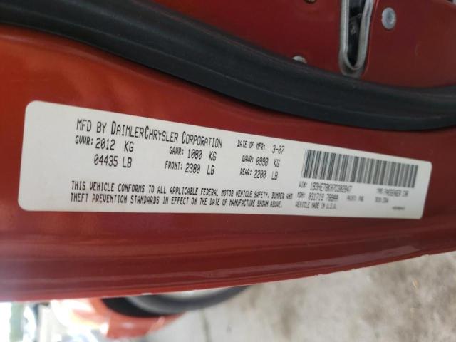 Photo 10 from auction – 2007 DODGE CALIBER R/ with VIN 1B3HE78K07D302847