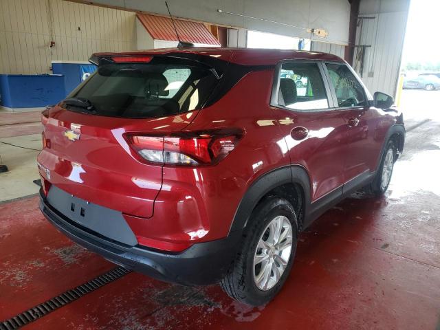 Photo 4 from auction – 2021 CHEVROLET TRAILBLAZE with VIN KL79MMS24MB083084