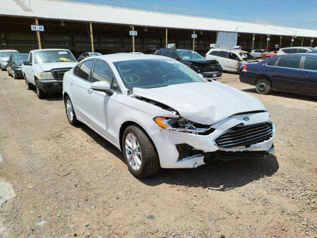 Photo 1 from auction – 2020 FORD FUSION SE with VIN 3FA6P0HD2LR120213