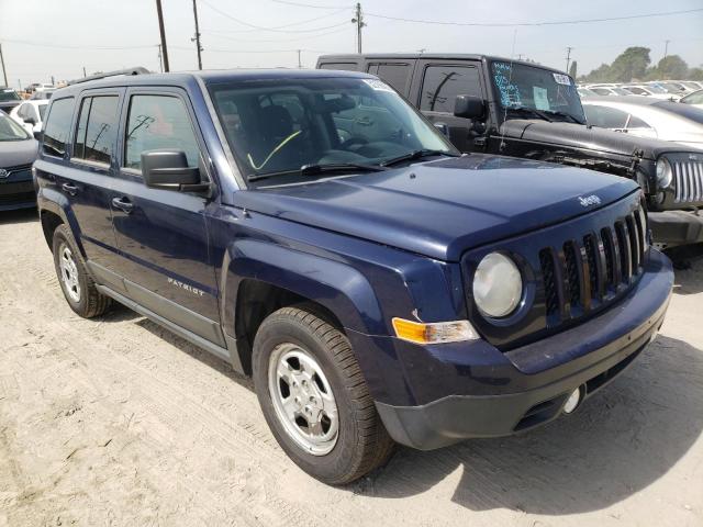 Photo 1 from auction – 2012 JEEP PATRIOT SP with VIN 1C4NJPBA2CD683804