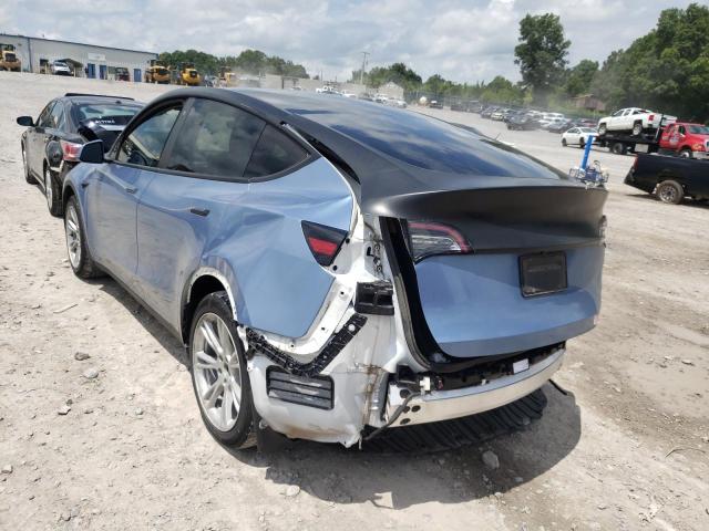 Photo 3 from auction – 2020 TESLA MODEL Y with VIN 5YJYGDEE0LF006431