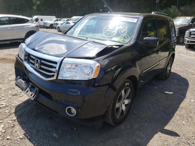 Photo 2 from auction – 2012 HONDA PILOT TOUR with VIN 5FNYF4H99CB082554