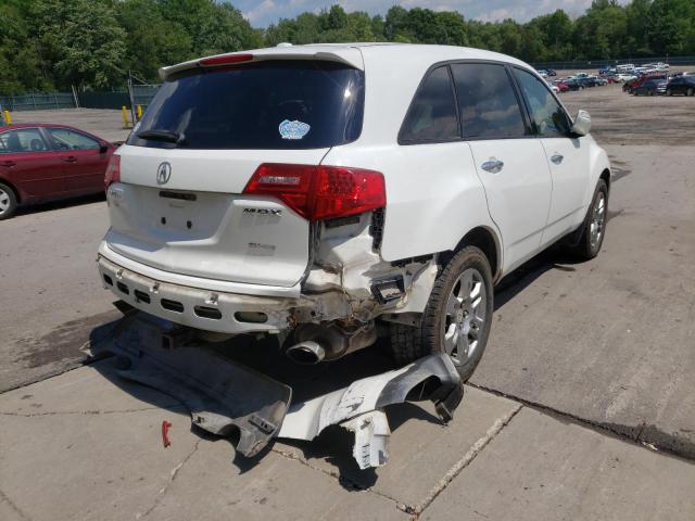 Photo 4 from auction – 2007 ACURA MDX with VIN 2HNYD28207H528520