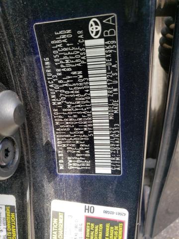 Photo 10 from auction – 2014 TOYOTA COROLLA L with VIN 5YFBURHE1EP024063
