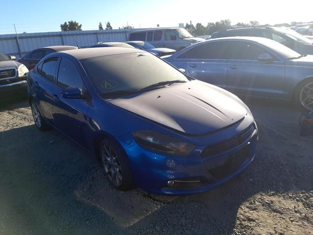 DODGE DART SXT 2013 with VIN 1C3CDFBA0DD314471 - Photo from auction