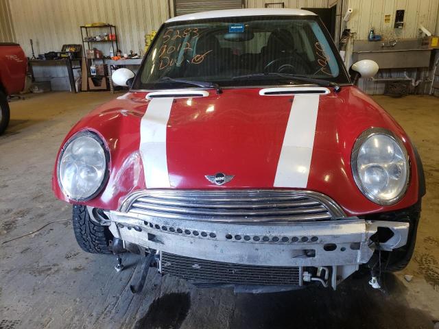 Photo 9 from auction – 2003 MINI COOPER with VIN WMWRC33483TC45212