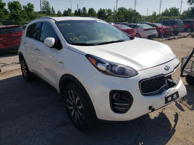 KIA SPORTAGE E 2018 with VIN KNDPNCAC8J7457416 - Photo from auction