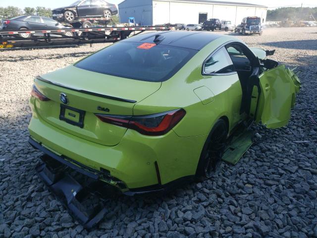 Photo 4 from auction – 2021 BMW M4 COMPETI with VIN WBS33AZ01MCF87726