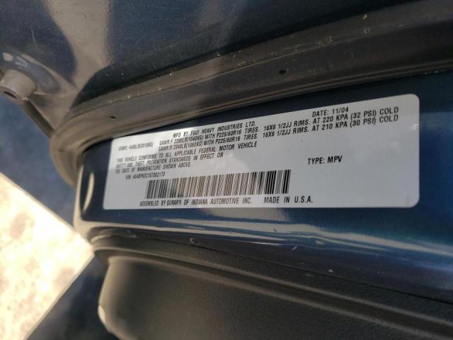 Photo 10 from auction – 2005 SUBARU LEGACY OUT with VIN 4S4BP62C157352173