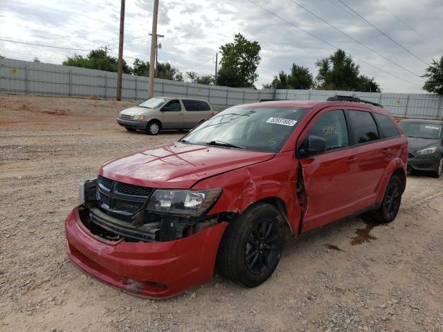 Photo 2 from auction – 2020 DODGE JOURNEY SE with VIN 3C4PDCAB7LT266191