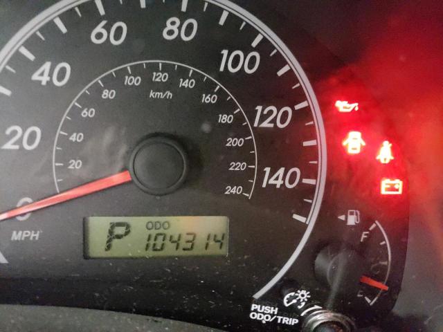 Photo 8 from auction – 2010 TOYOTA COROLLA BA with VIN 1NXBU4EEXAZ326239