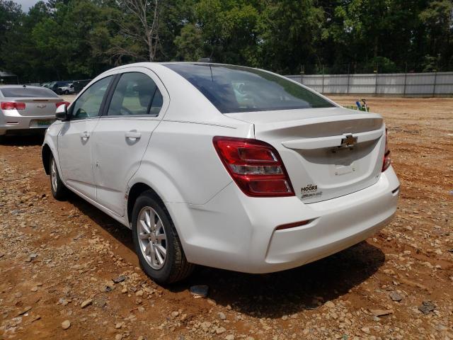 Photo 3 from auction – 2017 CHEVROLET SONIC LT with VIN 1G1JD5SHXH4116019