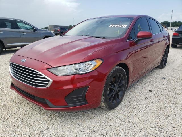 Photo 2 from auction – 2019 FORD FUSION SE with VIN 3FA6P0LU6KR241333
