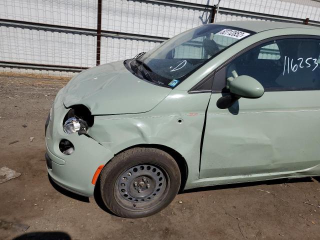 Photo 9 from auction – 2012 FIAT 500 POP with VIN 3C3CFFAR1CT382045