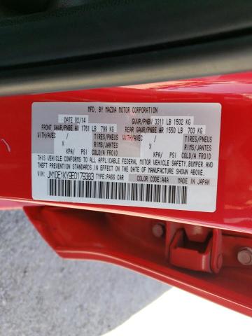 Photo 10 from auction – 2014 MAZDA MAZDA2 SPO with VIN JM1DE1KY9E0179383