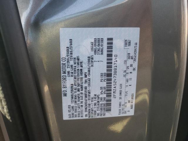 Photo 10 from auction – 2003 FORD WINDSTAR S with VIN 2FMZA52473BB17140