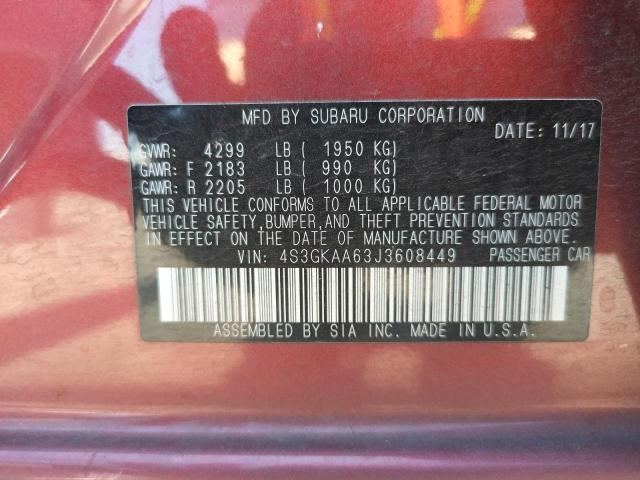 Photo 10 from auction – 2018 SUBARU IMPREZA with VIN 4S3GKAA63J3608449