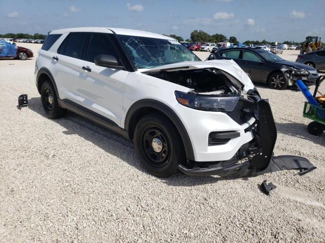 FORD EXPLORER P 2021 with VIN 1FM5K8AB7MGA43578 - Photo from auction