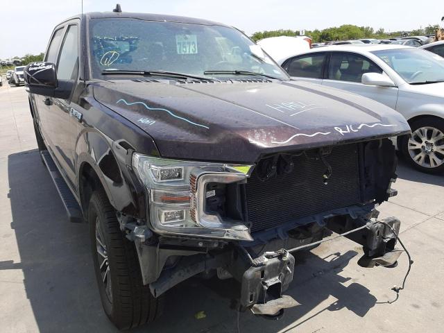 FORD F150 SUPER 2018 with VIN 1FTFW1E52JKF12884 - Photo from auction
