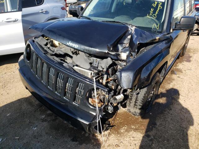 Photo 9 from auction – 2009 JEEP PATRIOT SP with VIN 1J4FT28B19D121963