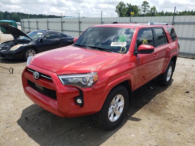 Photo 2 from auction – 2022 TOYOTA 4RUNNER SR with VIN JTEEU5JR7N5256257